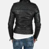 Motorcycle Lambskin Bomber Leather Jacket1