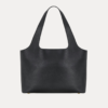 SLEEK Women's Black Shoulder Hobo Bag – Adjustable Crossbody Strap with Gold Buckle