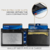 Classic Black Genuine Leather Bifold Wallet for Men