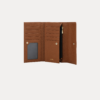 AJEES riva Women Clutch - premium black leather wallet