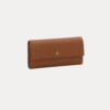 AJEES riva Women Clutch - premium black leather wallet