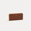 AJEES Opaline Women Clutch - premium black leather wallet