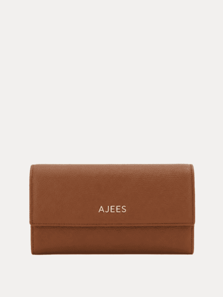 Riva Women's Wallet front view - stylish compact leather purse for women