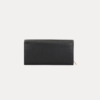 AJEES Roma Women Wallet black leather closeup