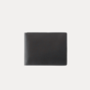Bern Men Leather Wallet - Slim Black Bifold Wallet by AJEES