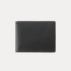 Bern Men Leather Wallet - Slim Black Bifold Wallet by AJEES