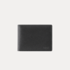 Bern Men Leather Wallet - Slim Black Bifold Wallet by AJEES