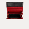 AJEES Roma Women Wallet black leather closeup