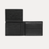 Bern Men Leather Wallet - Slim Black Bifold Wallet by AJEES