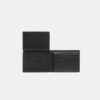 Bern Men Leather Wallet - Slim Black Bifold Wallet by AJEES
