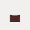 Shop Virello Card Holder, a slim genuine leather wallet for men with a minimalist design, practical card storage and premium brown leather finish.