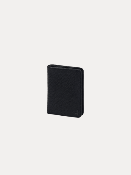 Zavero Card Holder Wallet for Men in Black Premium Leather