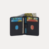Zavero Card Holder Wallet for Men in Black Premium Leather