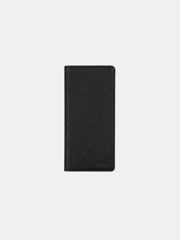 Elvoro genuine leather long wallet for men with multiple card slots