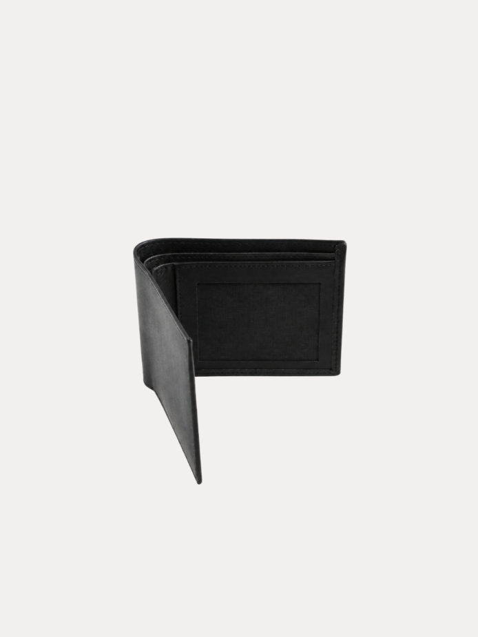 ajees-black-crossgrain-genuine-leather-wallet-for-men-front-view