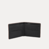 areno Men Wallet black genuine leather bifold wallet for men