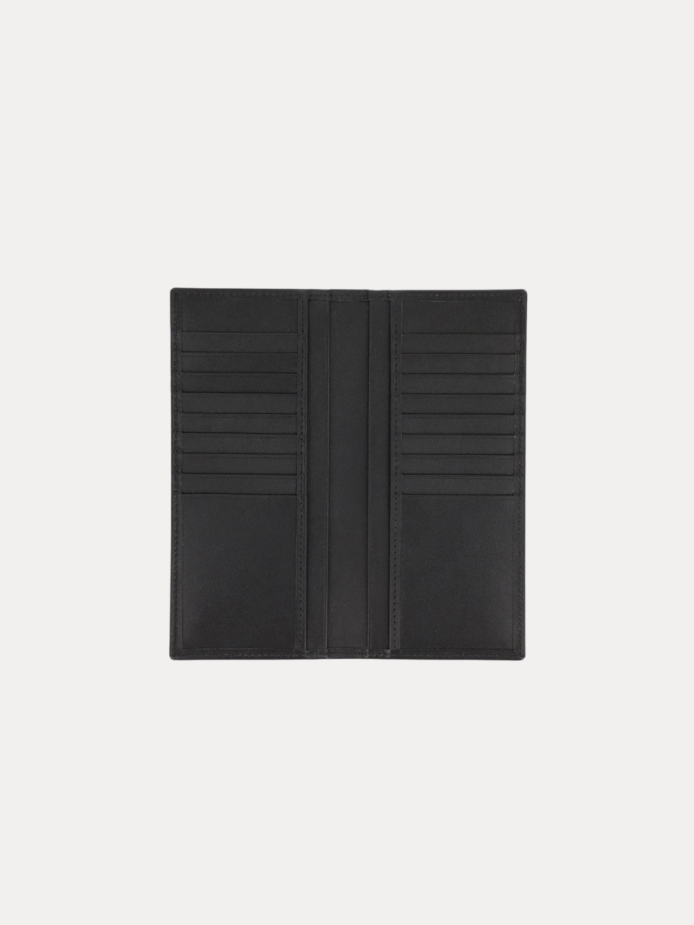 Torino long leather wallet for men with multiple card slots and cash compartment