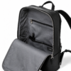 AJEES Hudson Backpack – premium black leather backpack for men