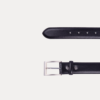 AJEES formal leather belt for men with sleek metal buckle