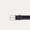 AJEES formal leather belt for men with sleek metal buckle